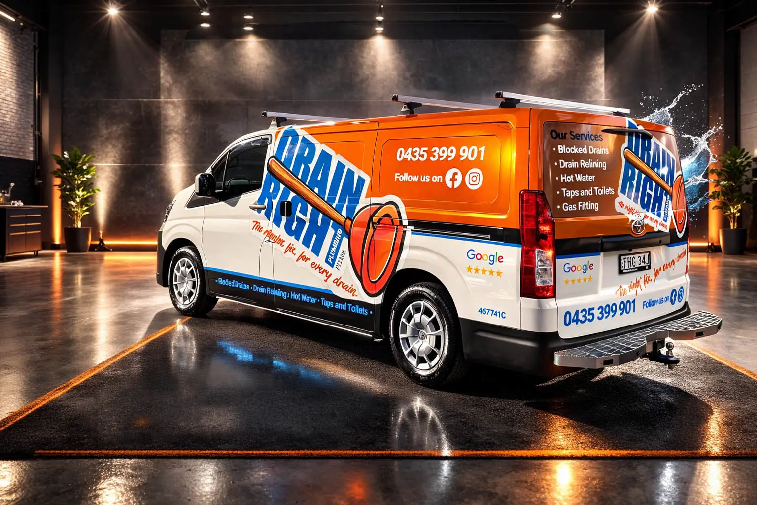 Drain Right Van copy 2